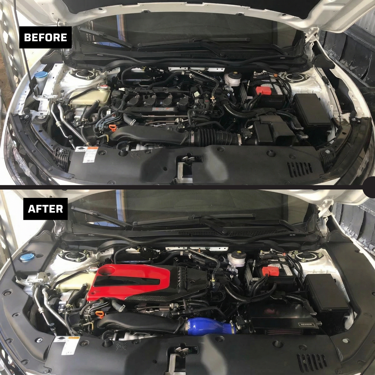 Engine Cover Upgrade for 10th Gen Civic