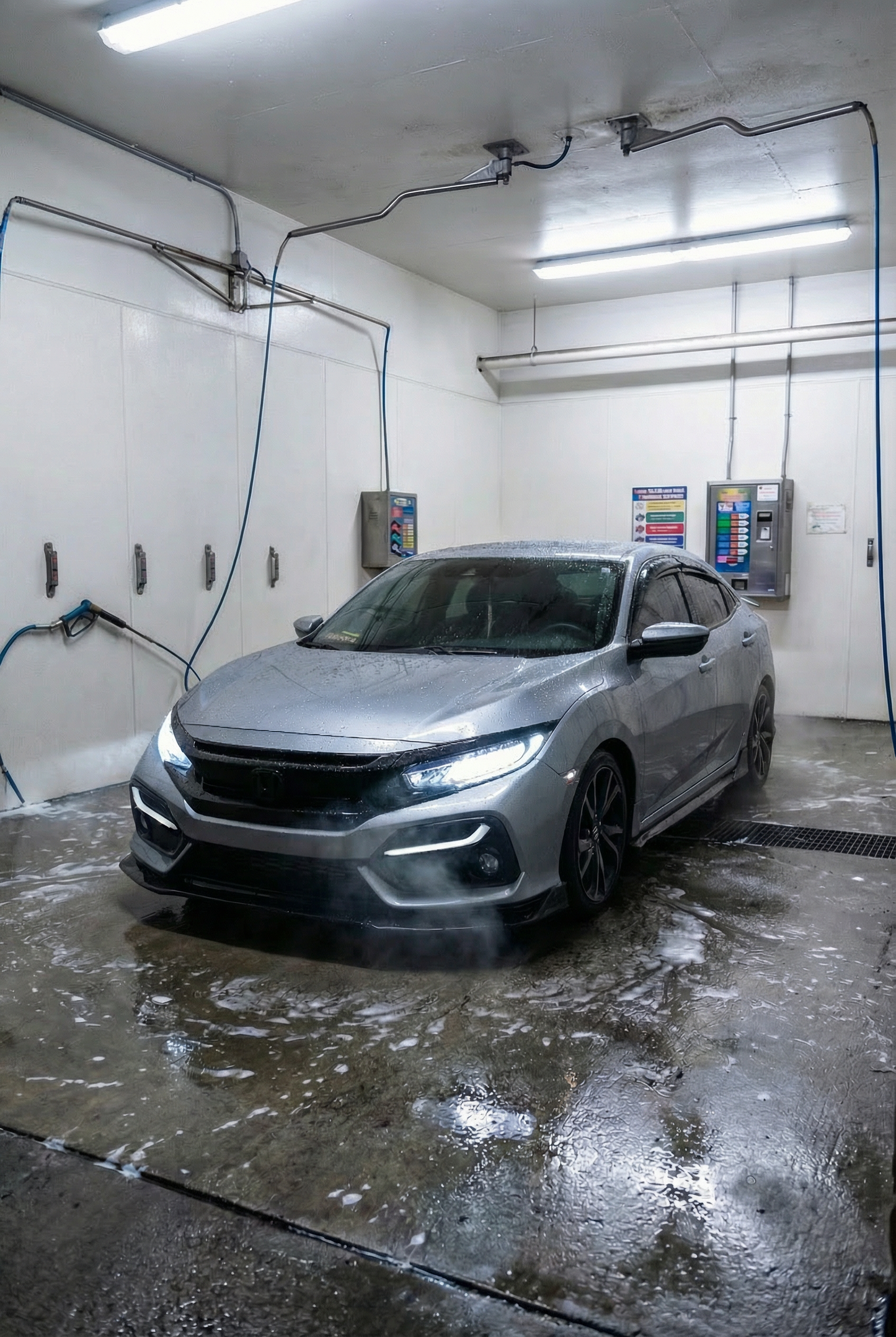 Sequential Fog Garnish Lights