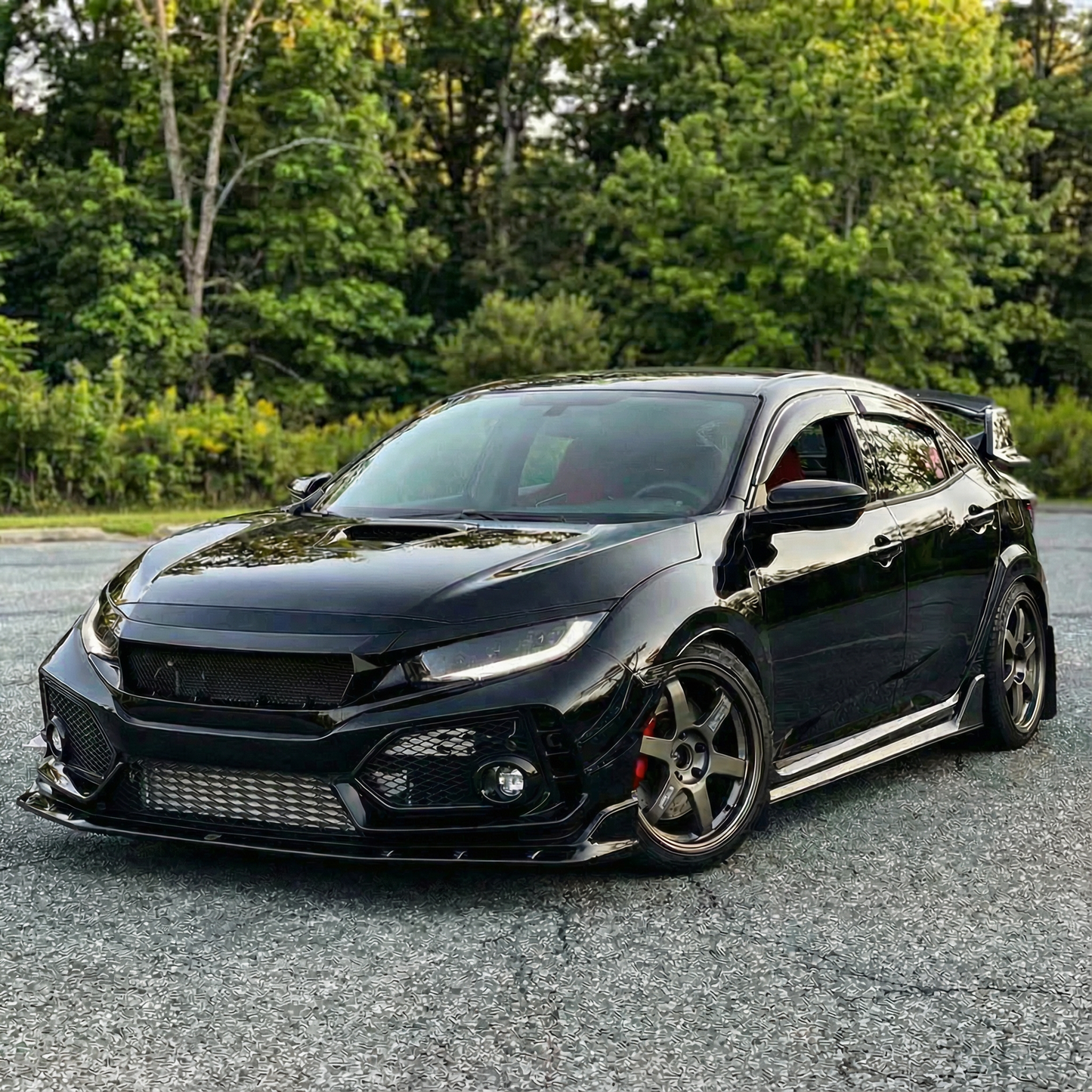 Performance Flow Grill - Gloss Black