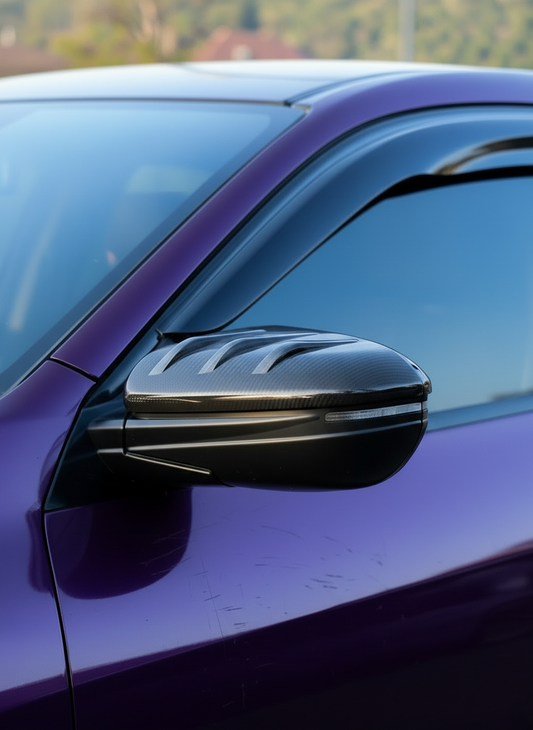 APX Carbon Fiber Mirror Caps - Mugen Style