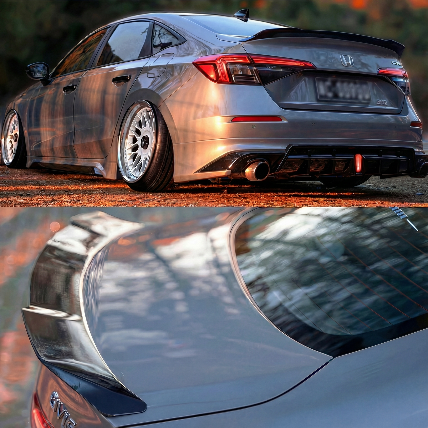 v1 Duckbill Yofer Style Spoiler for 2022+ Sedan