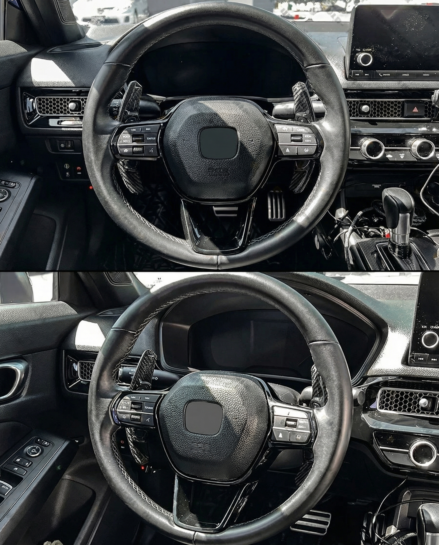 Carbon Fiber Paddle Shifters - Honda Civic 2022+