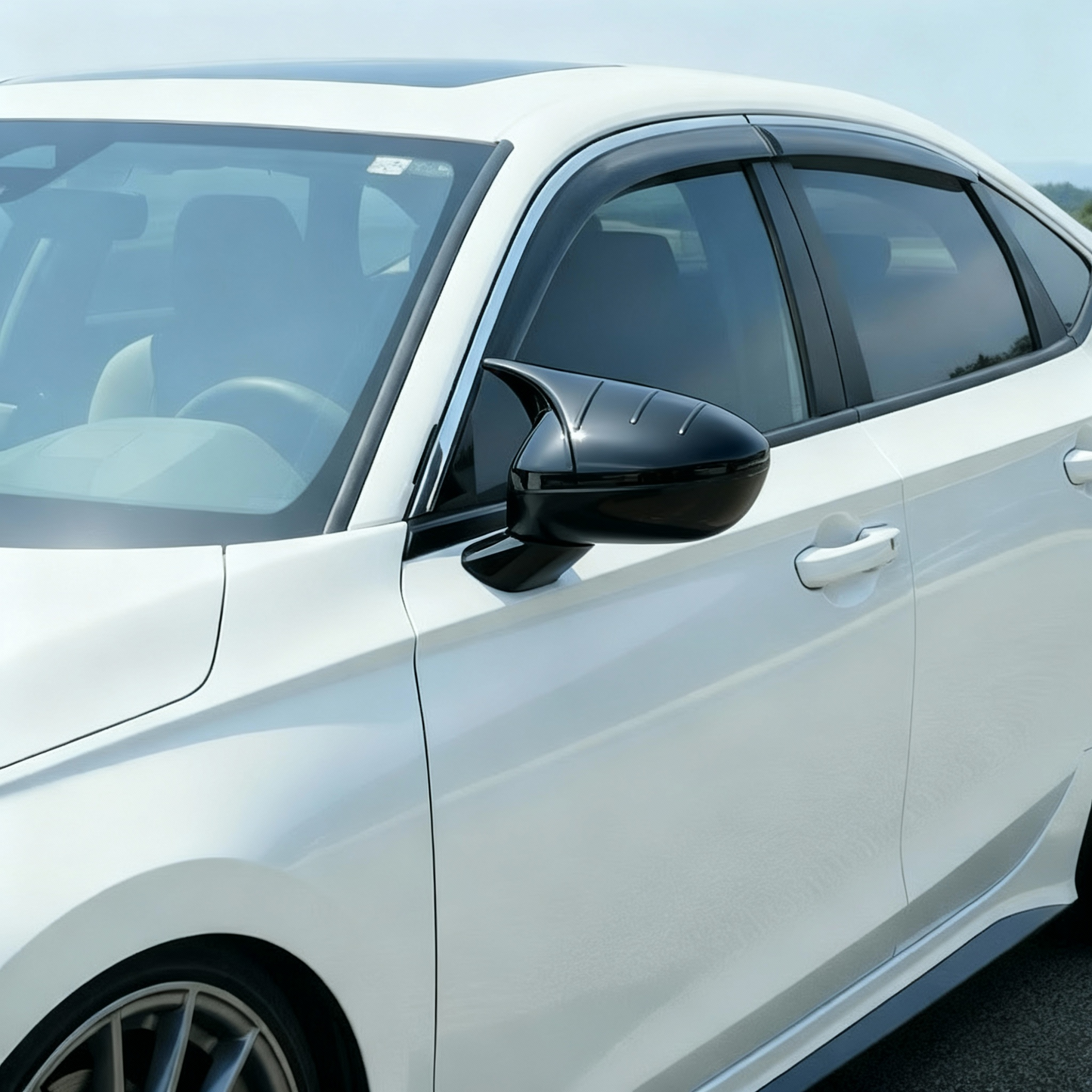 v1 Spiked Mirror Caps for 11th Gen Civic