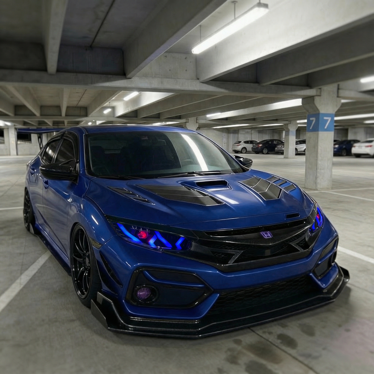 Lambo Inspired Sequential Headlights - 10th Gen Civic