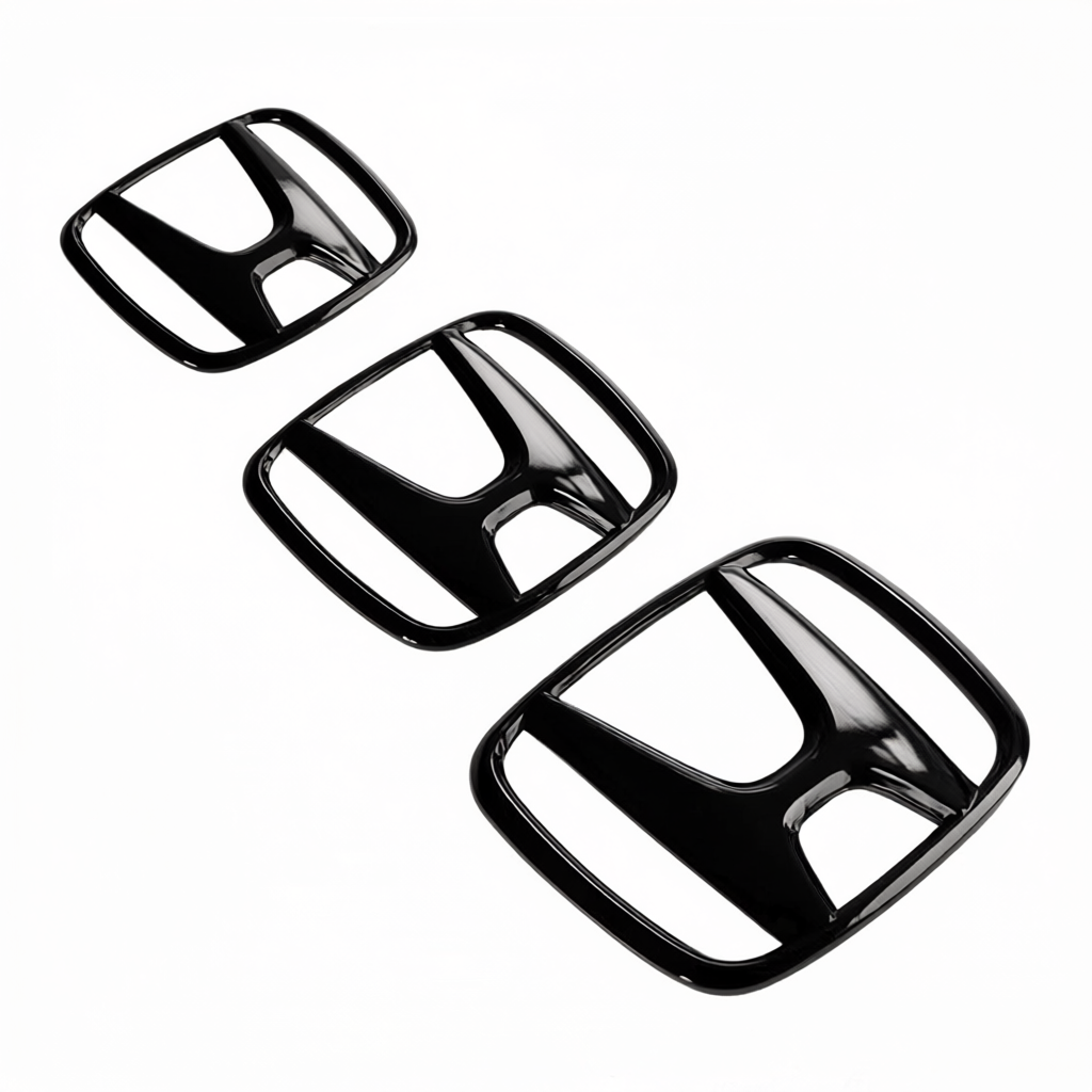 Gloss Black Badge Set for 11th Gen Civic