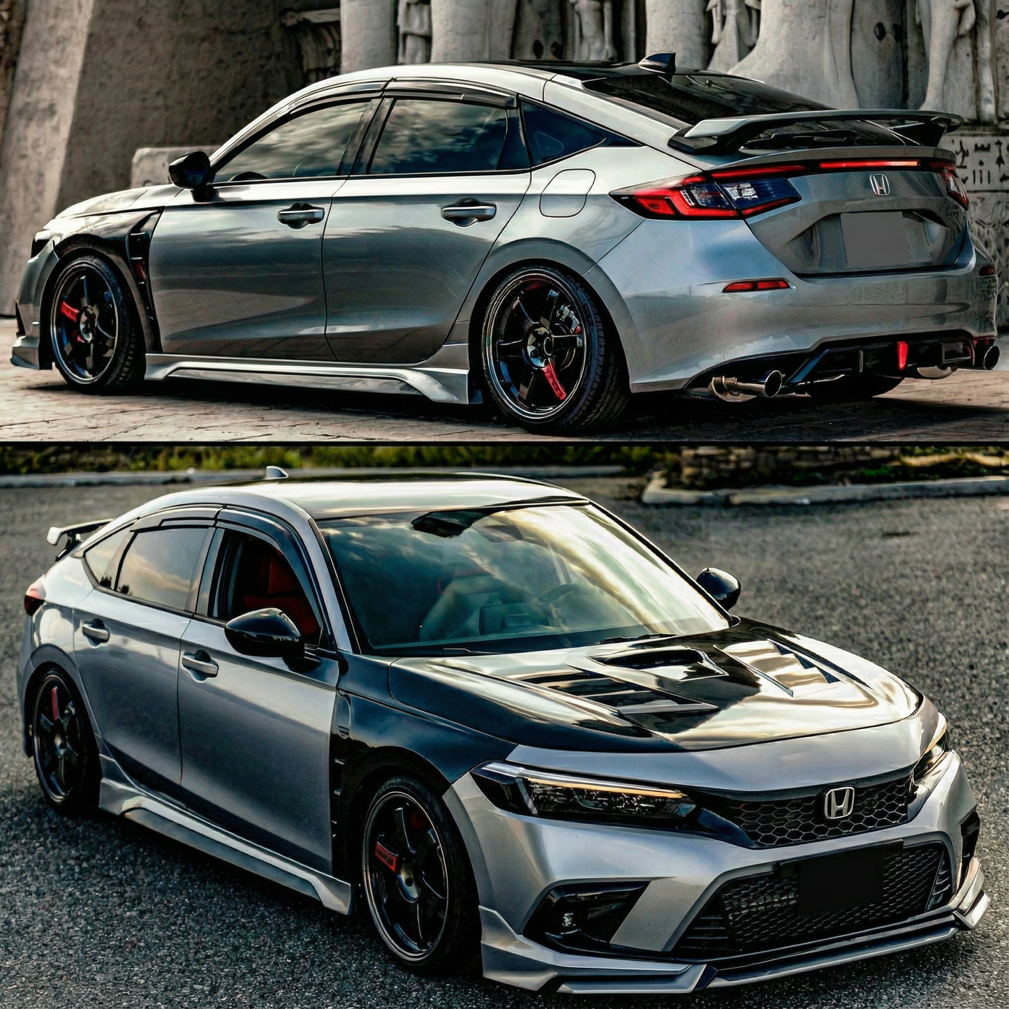 Mugen Window Visors for 2022+ Civic
