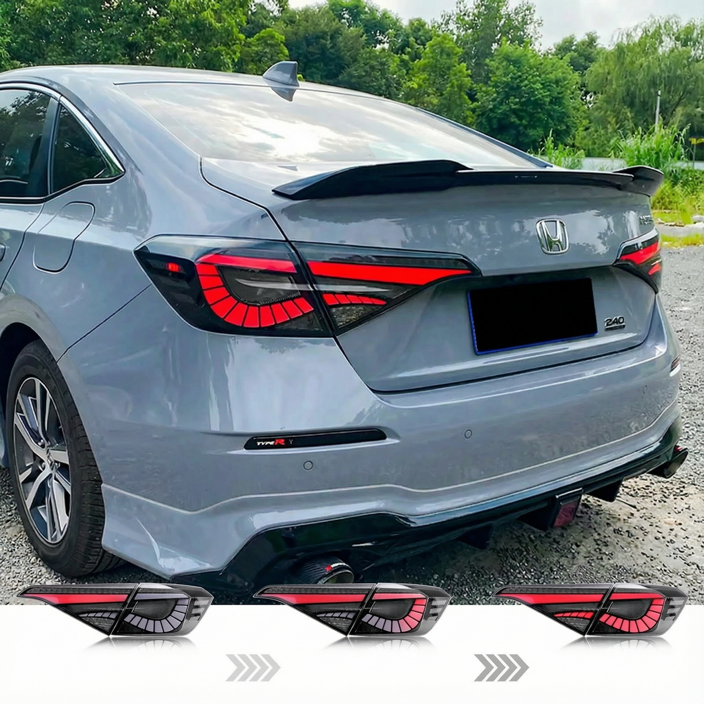 v1 Sequential Taillights for 2022+ Civic