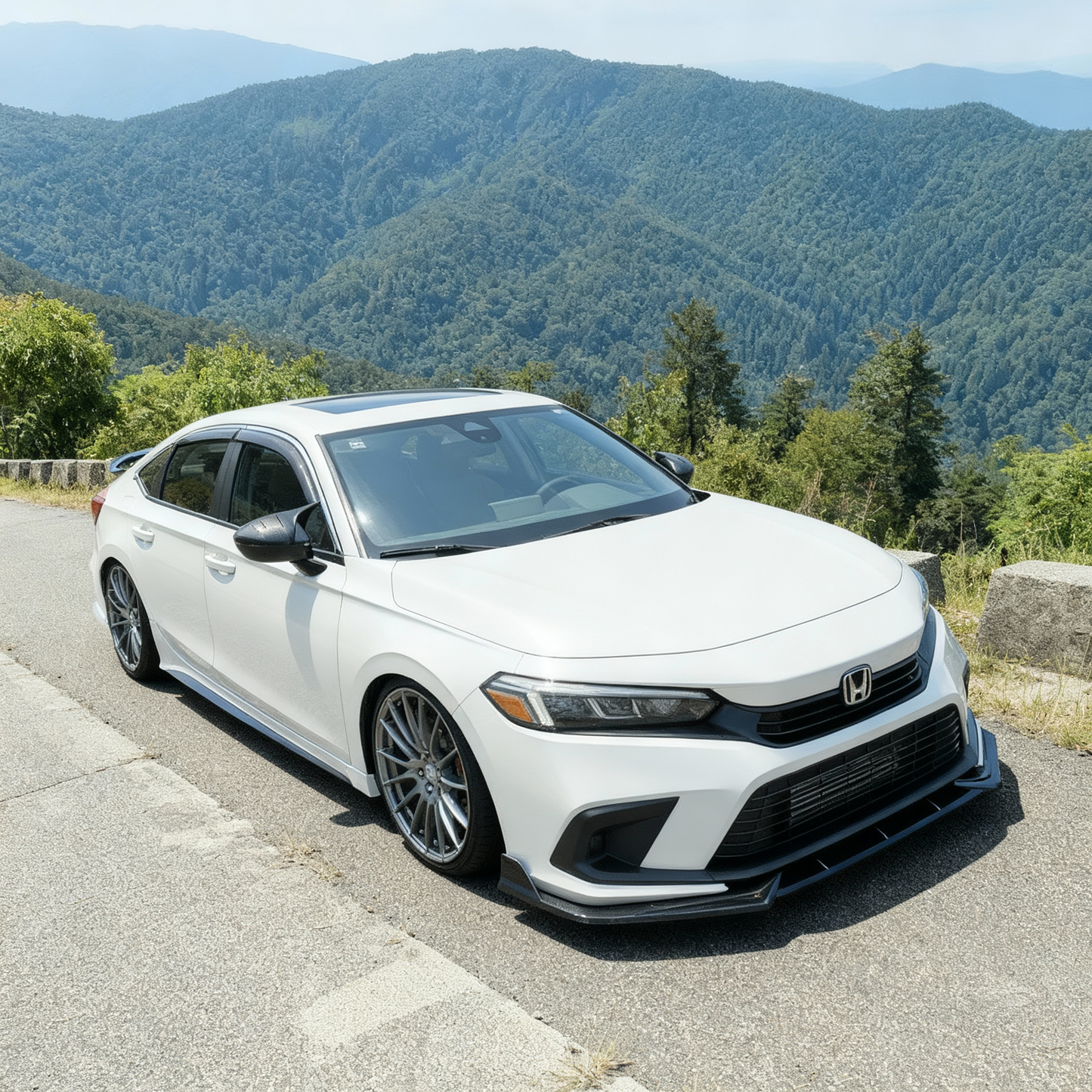 v1 Spiked Mirror Caps for 11th Gen Civic