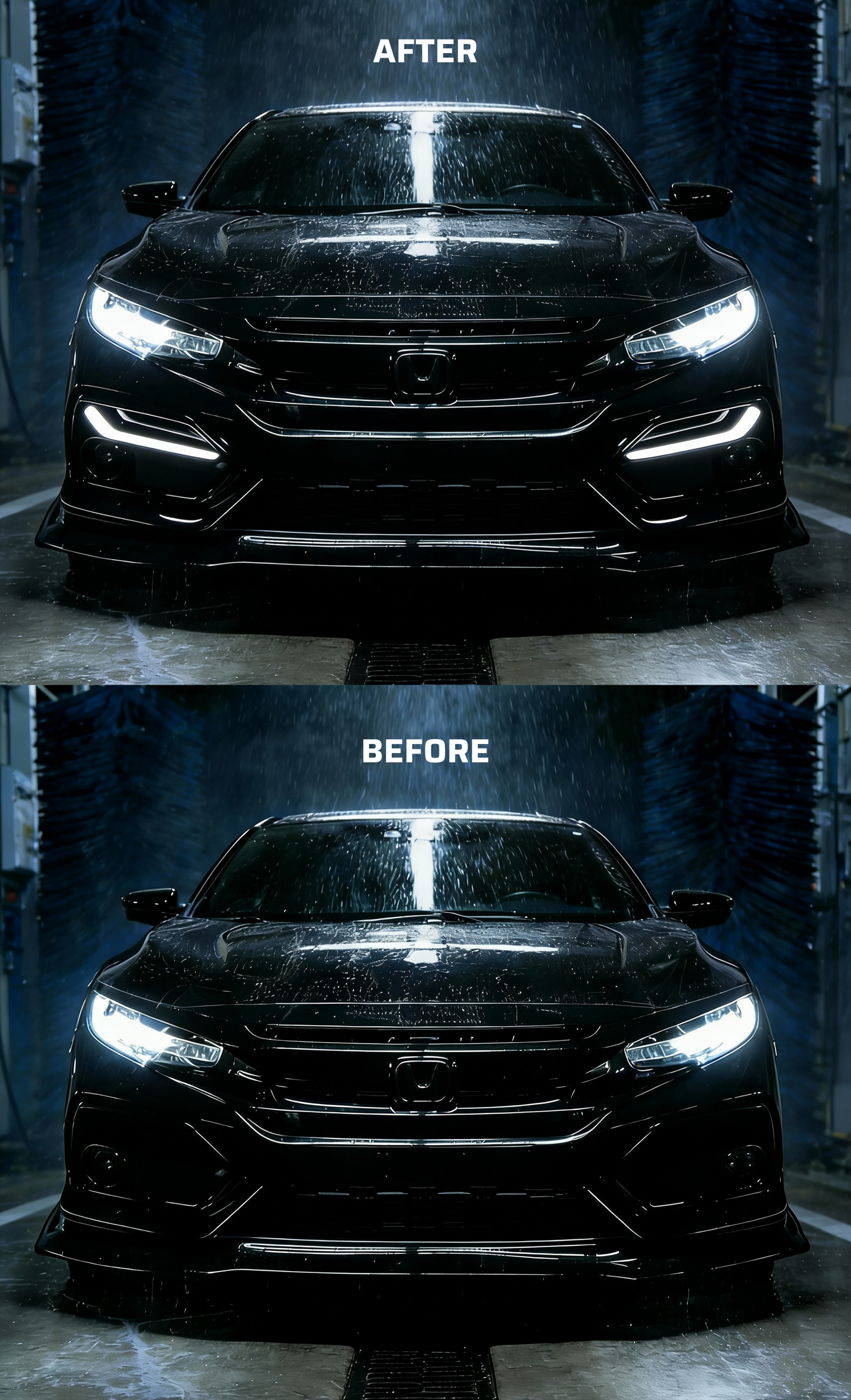 Sequential Fog Garnish Lights