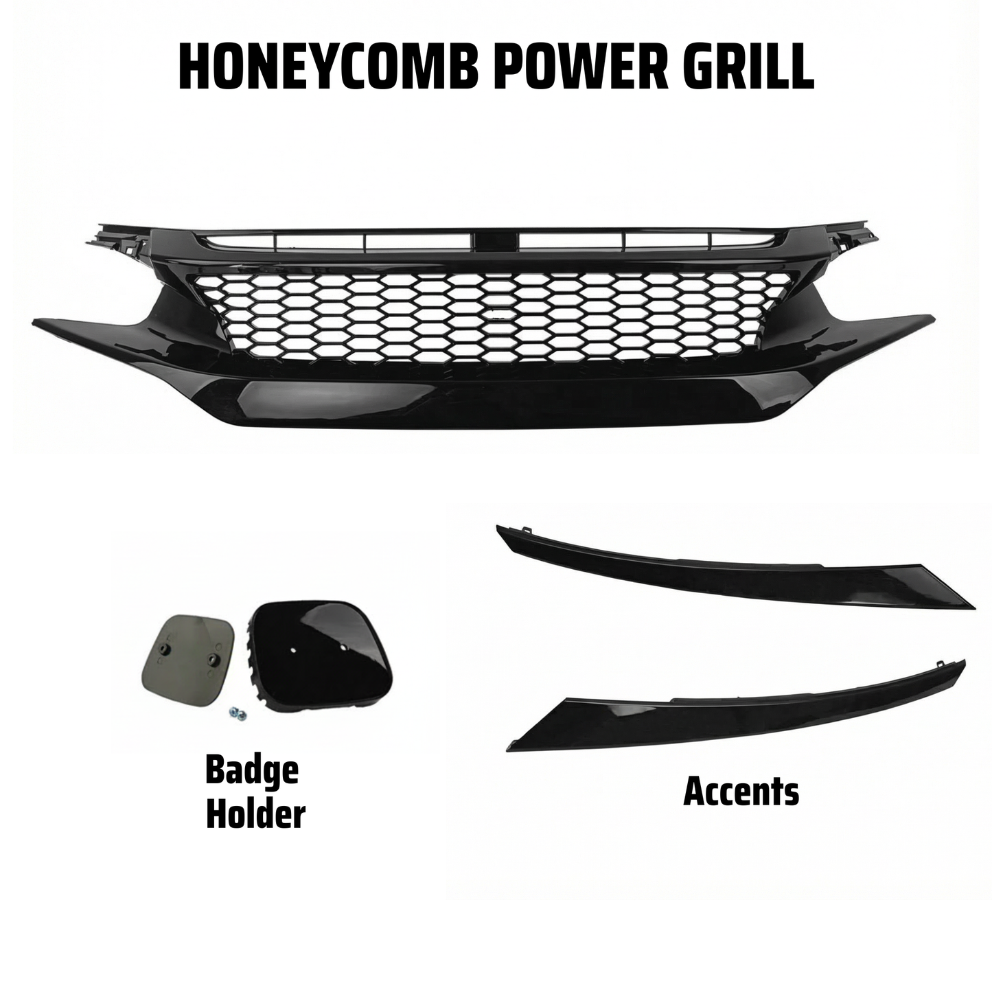Honeycomb Power Grill for 2016-2021