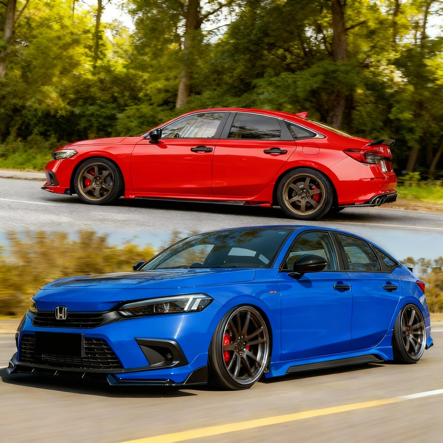 Gloss Door Handle Cover for 11th Gen Civic