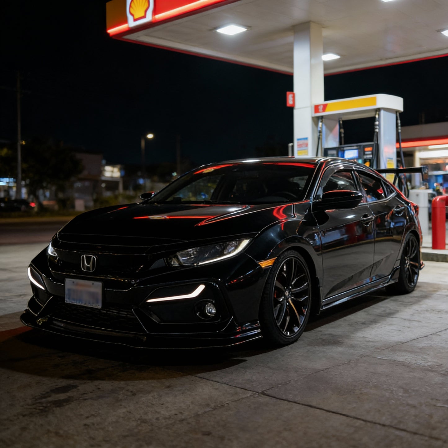 Sequential Fog Garnish Lights