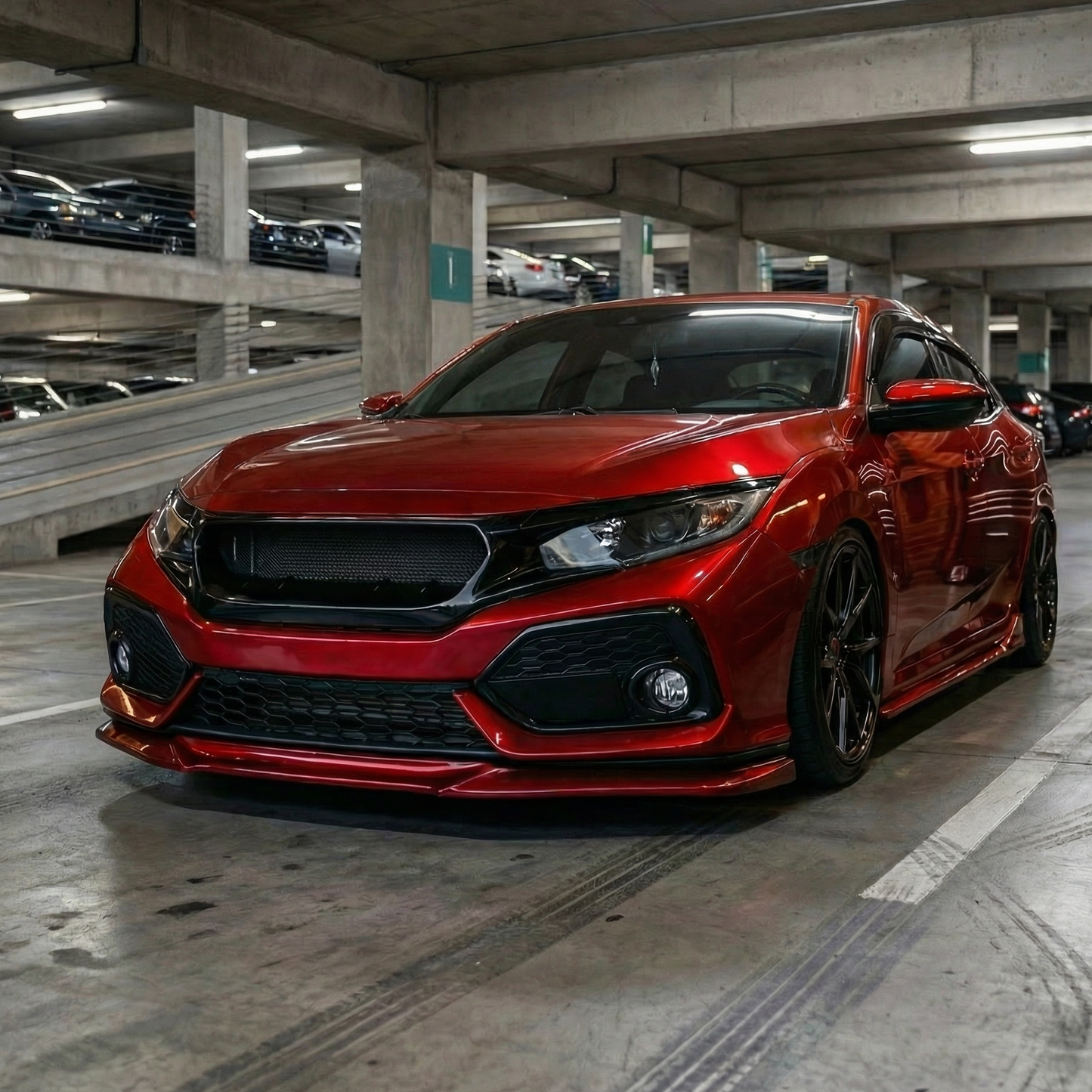 Performance Flow Grill - Gloss Black