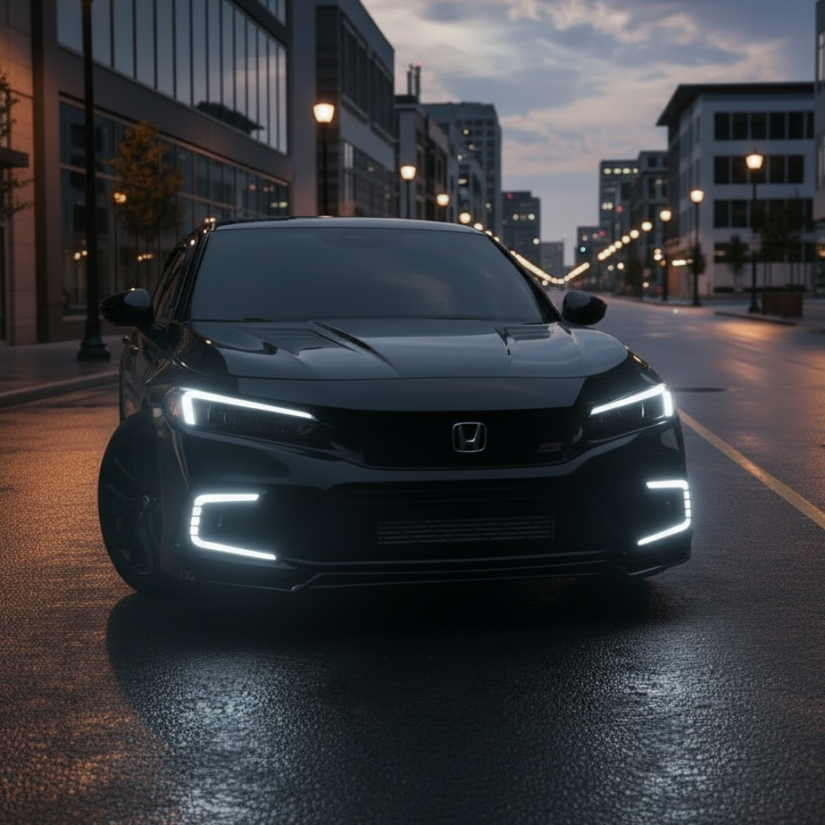 Sequential Front Fog Light Upgrade - 2022+ Civic