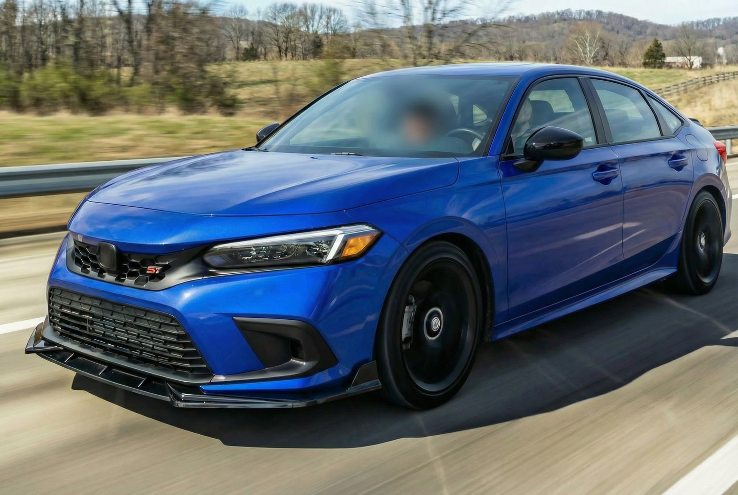 APX Vented Front Lip for Honda Civic (11th Gen)