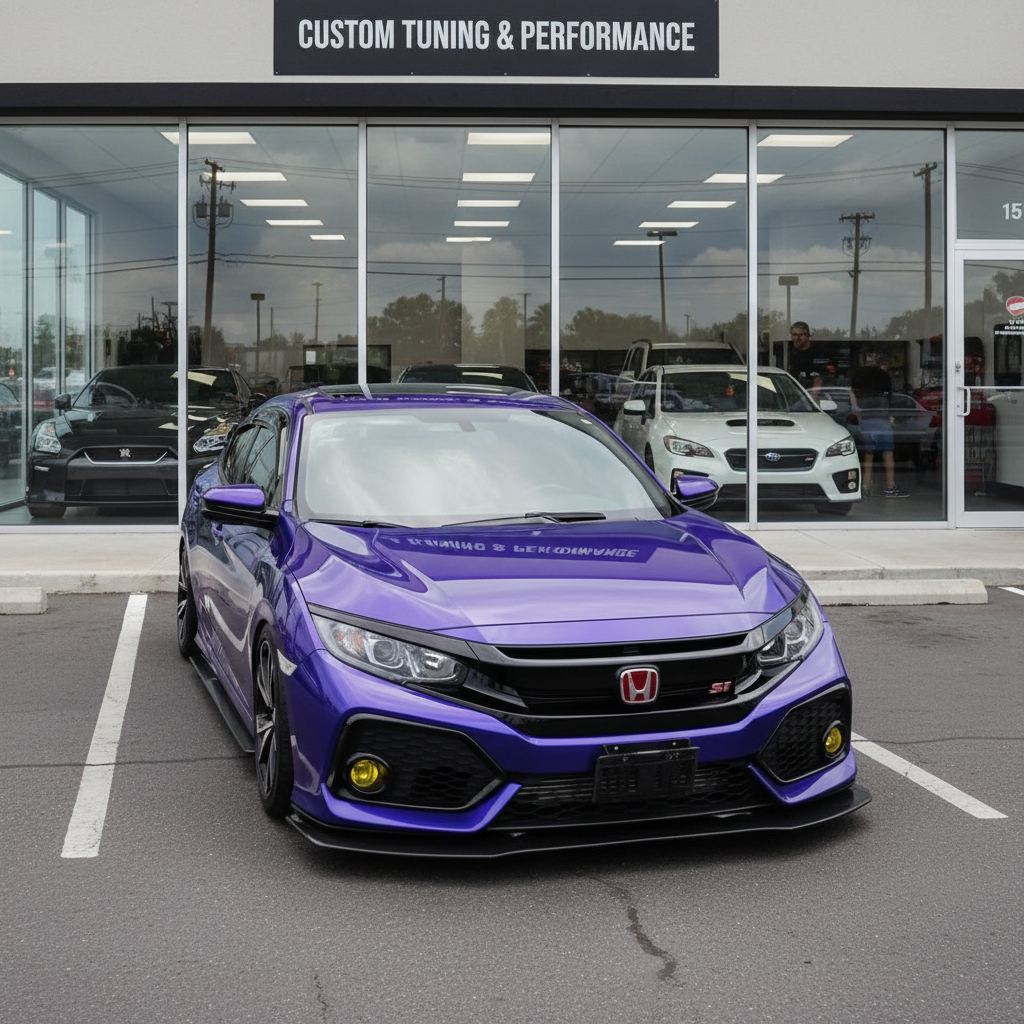 APX 3-Piece Front Lip — Si/FK7 Hatch (2016-2021)