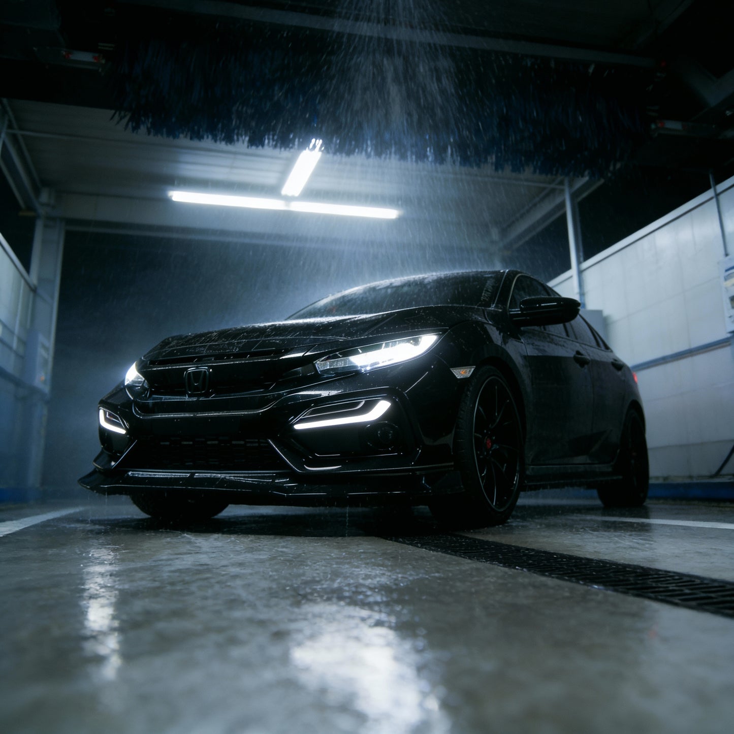 Sequential Fog Garnish Lights